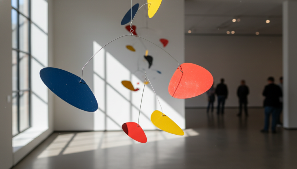 découvrez comment les mobiles d’alexander calder ont révolutionné le monde de l'art en introduisant le mouvement et la poésie dans ses sculptures uniques et dynamiques.