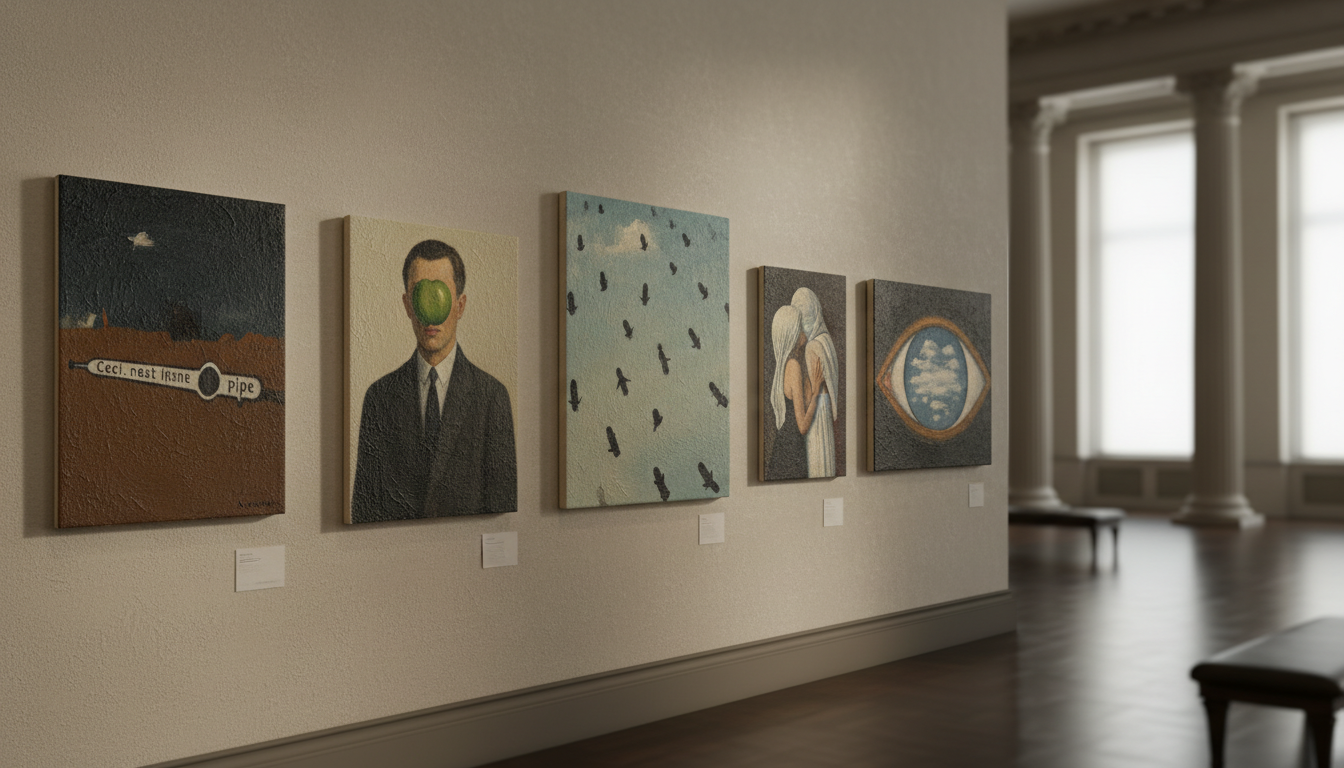 découvrez 5 œuvres incontournables de rené magritte, maître du surréalisme, et plongez dans l'univers mystérieux de ses peintures emblématiques.