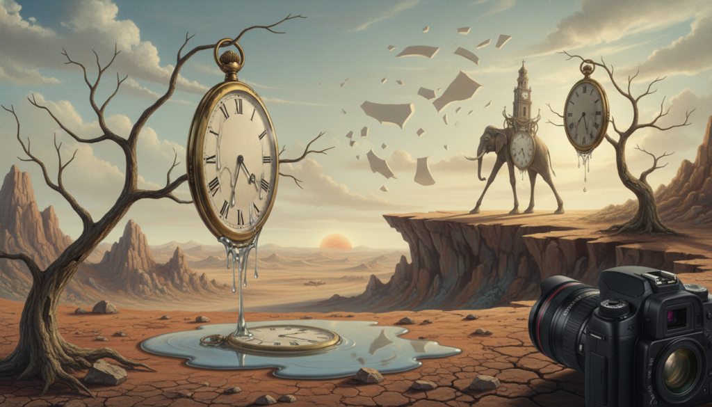 découvrez l'œuvre emblématique « la persistance de la mémoire » de salvador dalí, une exploration fascinante du temps et de la réalité à travers le prisme du surréalisme.