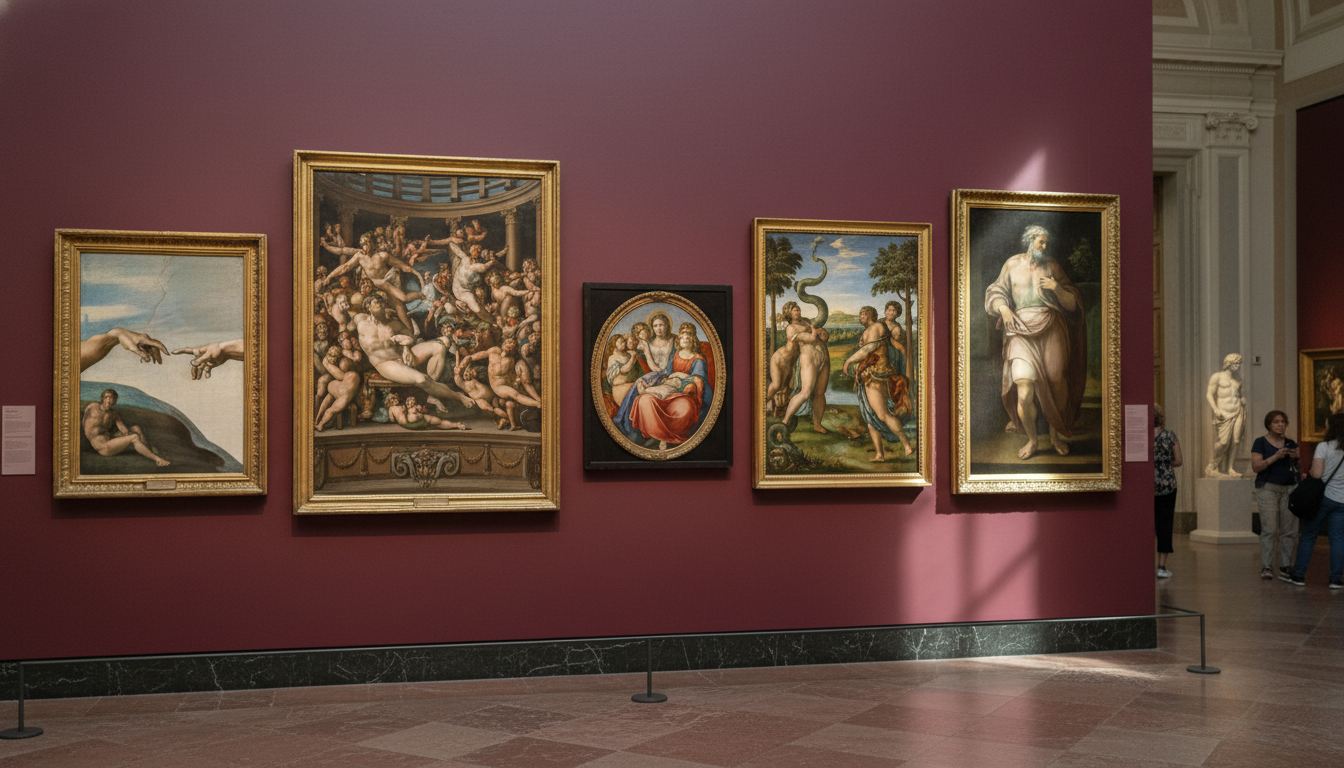 découvrez les 5 peintures incontournables de michel-ange, maître de la renaissance, et plongez dans l'univers artistique et mythique de ses chefs-d'œuvre.